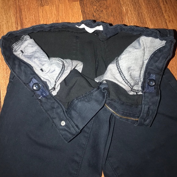 Zara girls casual collection navy skinny 13/14 - Picture 7 of 10